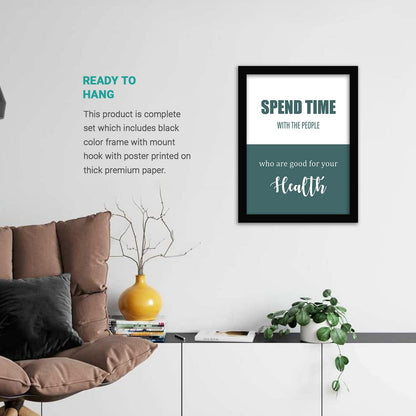 Framed Quotes Posters for Wall Decor-Kotart