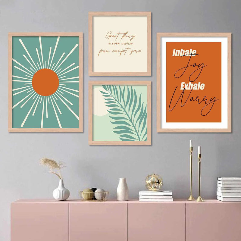 Framed Wall Art for Home Decor: Modern Posters and Paintings-Kotart