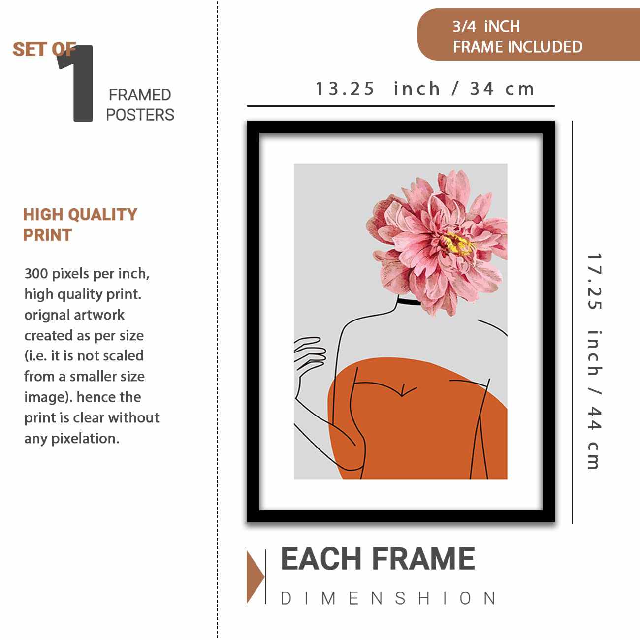 Gallery-Ready Wall Frames - Set of 4-Kotart