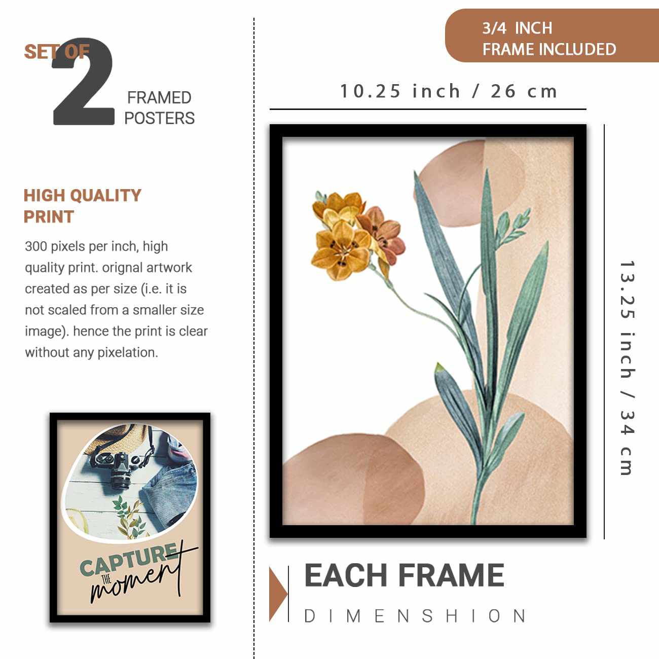 Gallery-Ready Wall Frames - Set of 4-Kotart