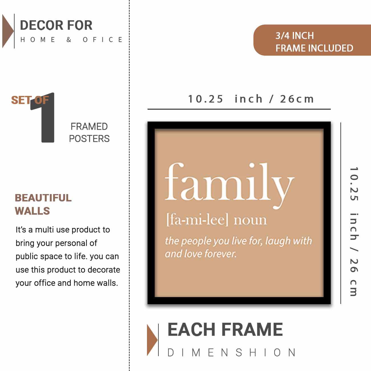 Gallery-Ready Wall Frames - Set of 4-Kotart