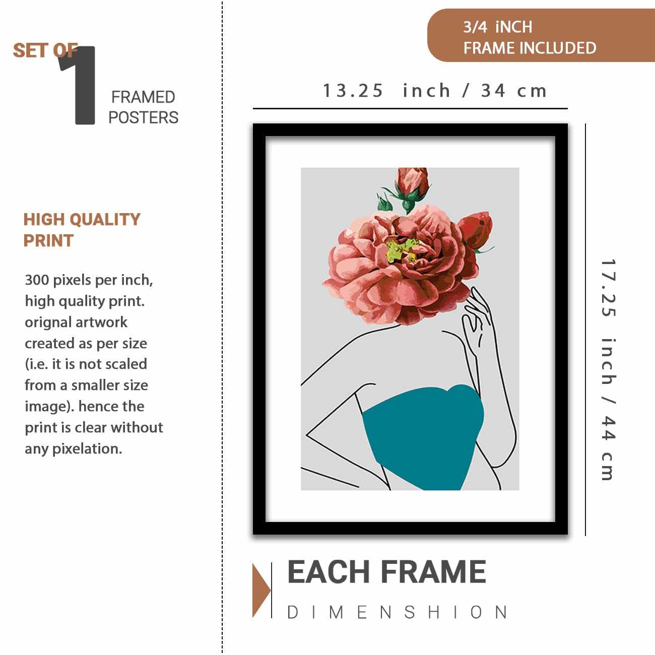 Gallery-Ready Wall Frames - Set of 4-Kotart