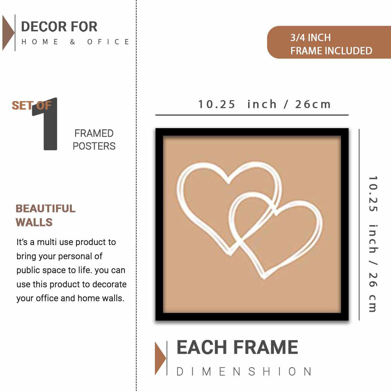 Gallery-Ready Wall Frames - Set of 4-Kotart