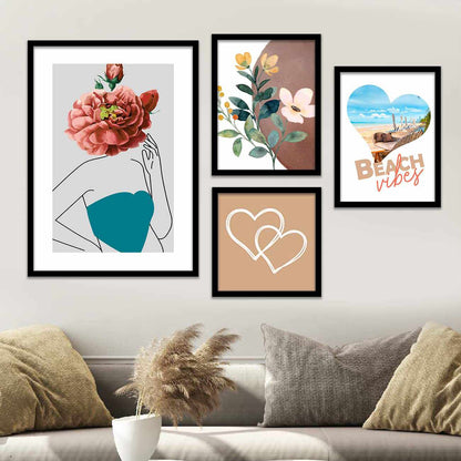 Gallery-Ready Wall Frames - Set of 4-Kotart