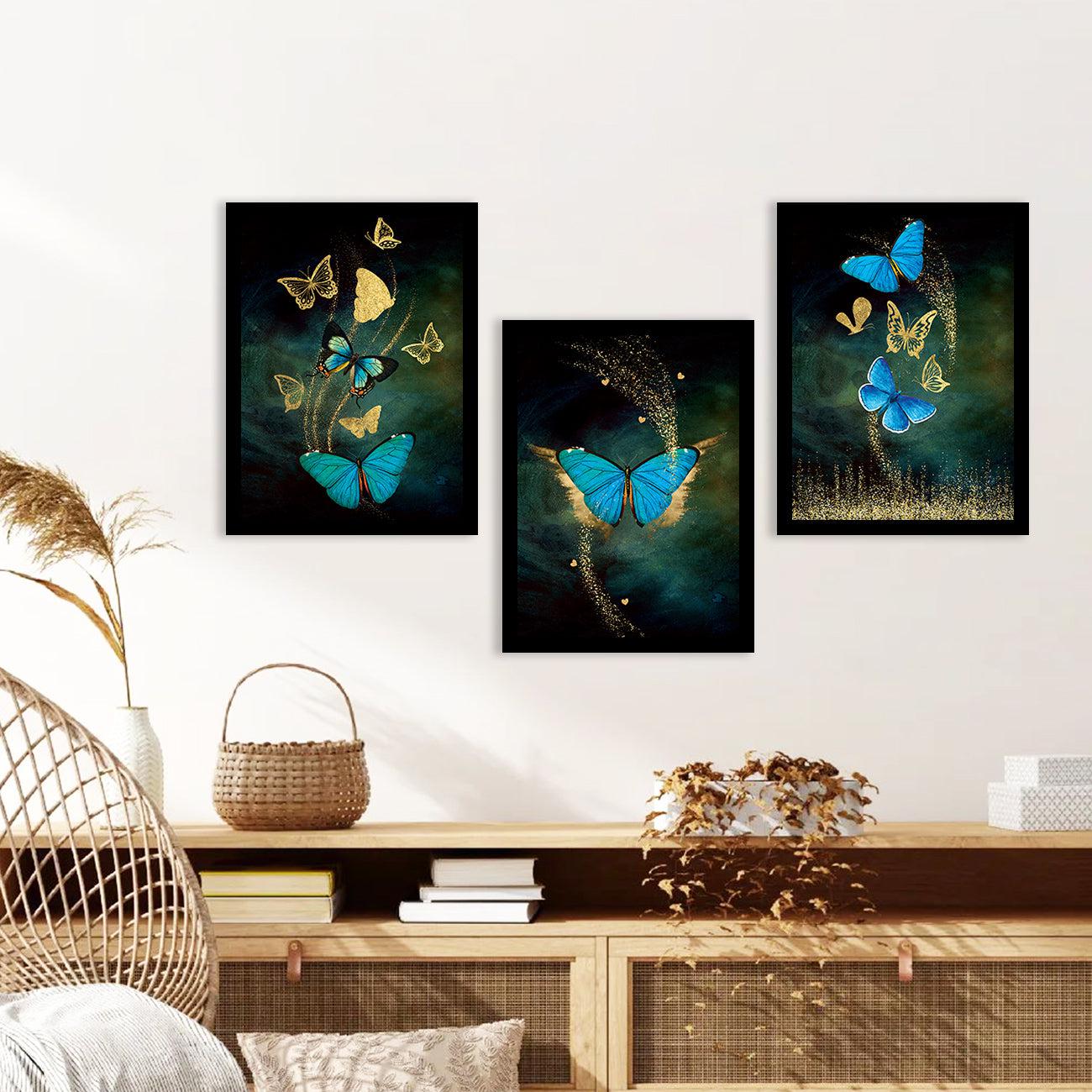 Golden Wall Art Sets - Modern Art for a Touch of Class-Kotart