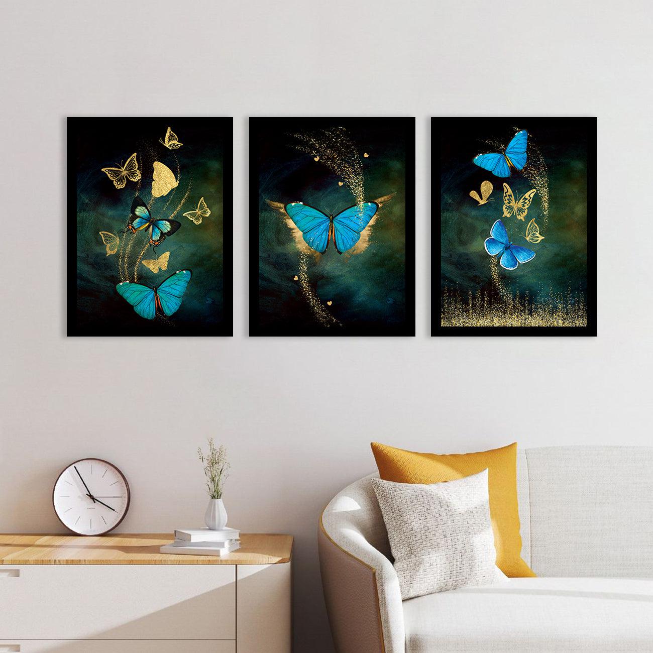 Golden Wall Art Sets - Modern Art for a Touch of Class-Kotart