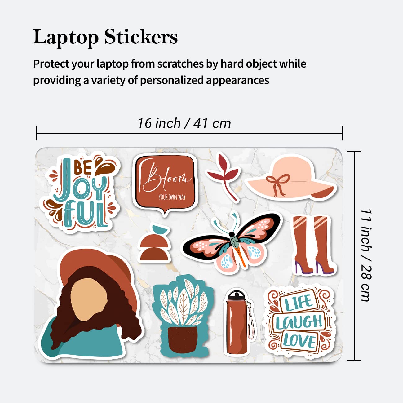 Graphic Laptop Decal Upto 15.6 inch-Kotart