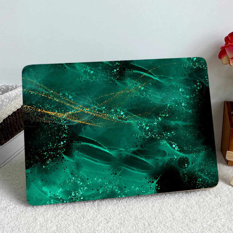 Green Marble Print Laptop Decal Upto 15.6 inch by Kotart store
