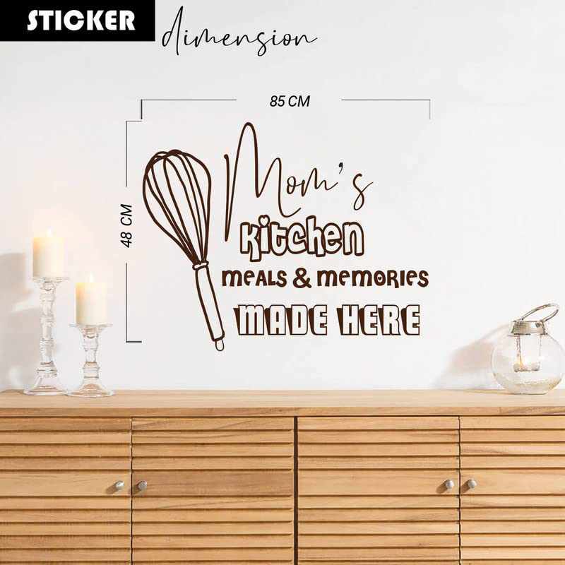 Kitchen Quotes Wall Stickers / Decals - Removable Vinyl Wall Decals-Kotart