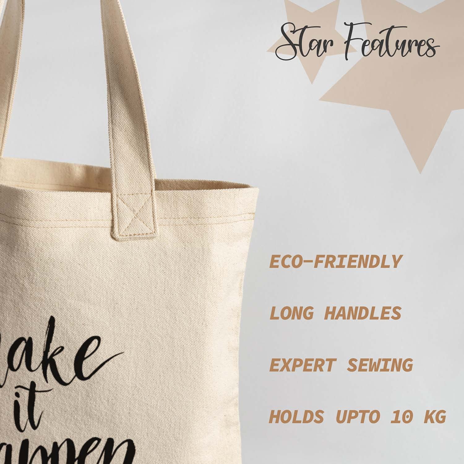 Kotart - Graphic Printed Cotton Tote Bag - Designer Reusable Shopping -  Kotart