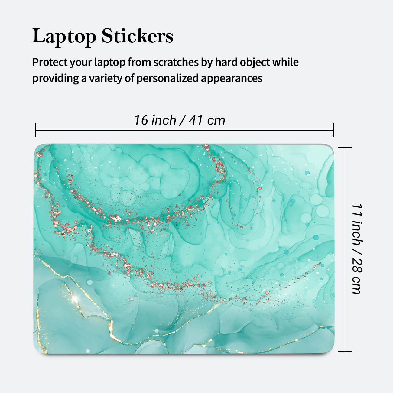 Kotart Graphic Printed Vinyl Laptop Decals for All Laptops Upto 15.6 inch - Self Adhesive Printed Laptop Skins / Stickers for HP Apple Acer Asus Dell LG and All Laptops-Kotart