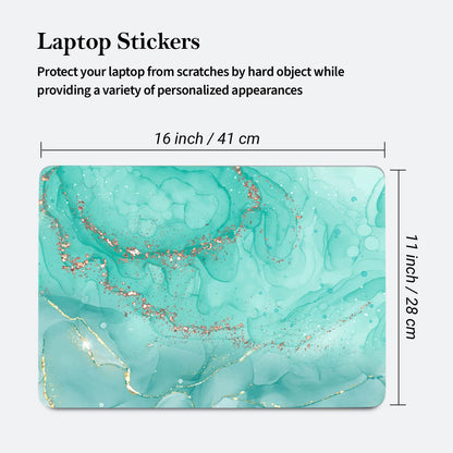 Kotart Graphic Printed Vinyl Laptop Decals for All Laptops Upto 15.6 inch - Self Adhesive Printed Laptop Skins / Stickers for HP Apple Acer Asus Dell LG and All Laptops-Kotart