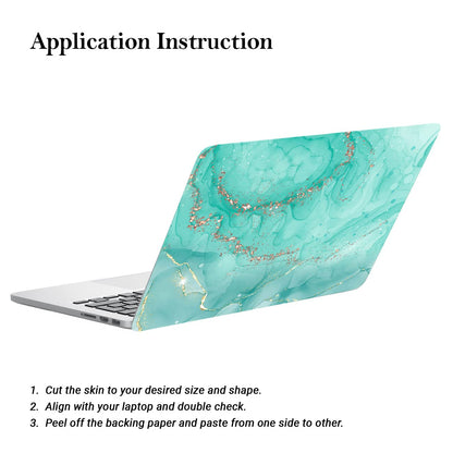 Kotart Graphic Printed Vinyl Laptop Decals for All Laptops Upto 15.6 inch - Self Adhesive Printed Laptop Skins / Stickers for HP Apple Acer Asus Dell LG and All Laptops-Kotart