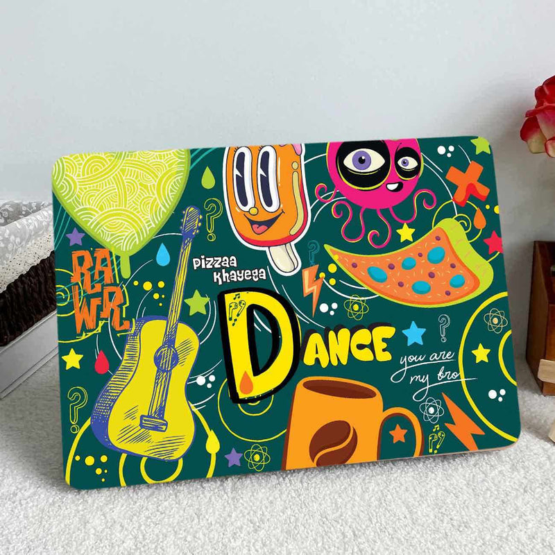 Kotart HD Printed Doodle Art Vinyl Laptop Skin / Skins for HP Dell Acer Asus Lenovo LG Apple and All Laptops Upto 15.6 Inch - Self Adhesive Laptop Stickers / Decals by Kotart store