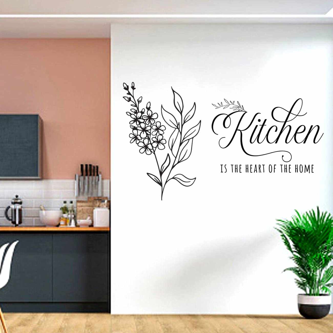 Kotart Kitchen Quotes Wall Stickers / Wall Decals - Wall Sticker for Kitchen - Coffee Quotes Sticker-Kotart