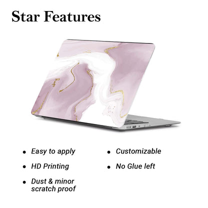 Kotart Laptop Skins Covers Upto 16 inch - No Residue Bubble Free Printed Laptop Vinyl Stickers - Removable HD Quality Marble Printed Sticker / Cover Stickers-Kotart