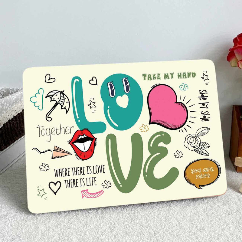 Kotart Laptop Skins for All Laptops Upto 15.6 inch - Doodle Style HD Vinyl Printed Laptop Stickers - Doodling Design Printed Laptop Skin (Style05) by Kotart store
