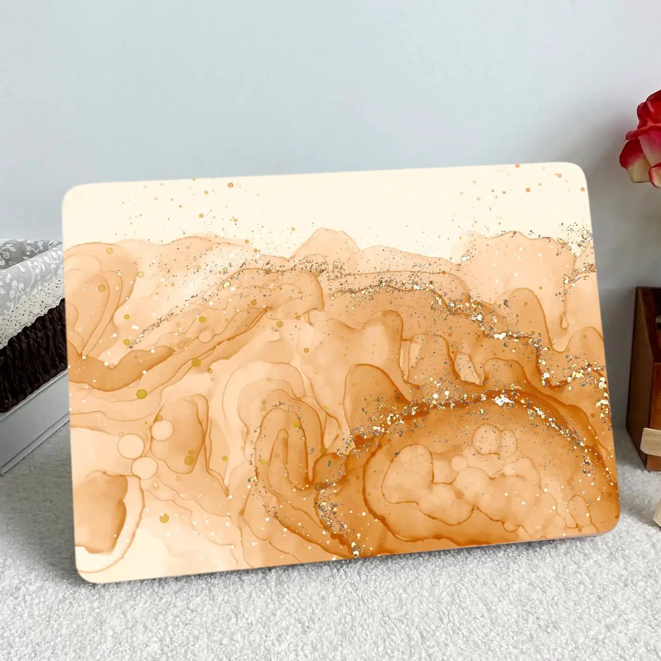 Marble Print Laptop Decal Upto 15.6 Inch