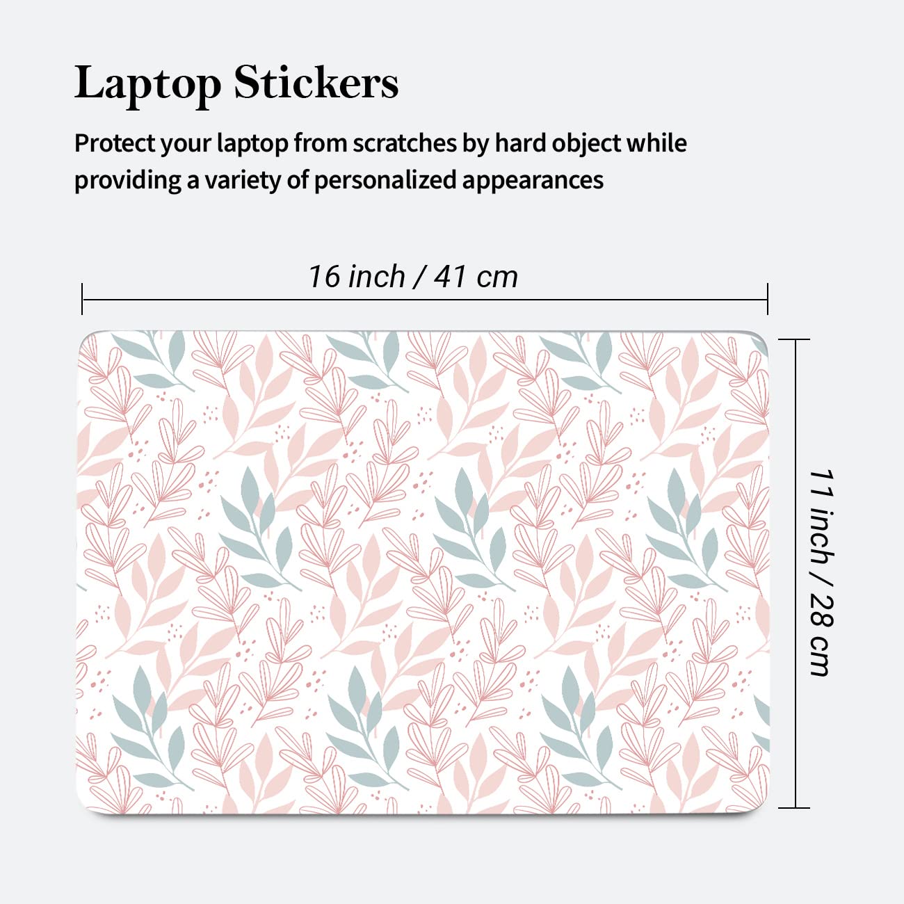 Kotart Vinyl Laptop Decals for All Laptops Upto 15.6 inch - Self Adhesive Nature Inspired Printed Laptop Skins / Stickers for HP Apple Acer Asus Dell LG and All Laptops-Kotart