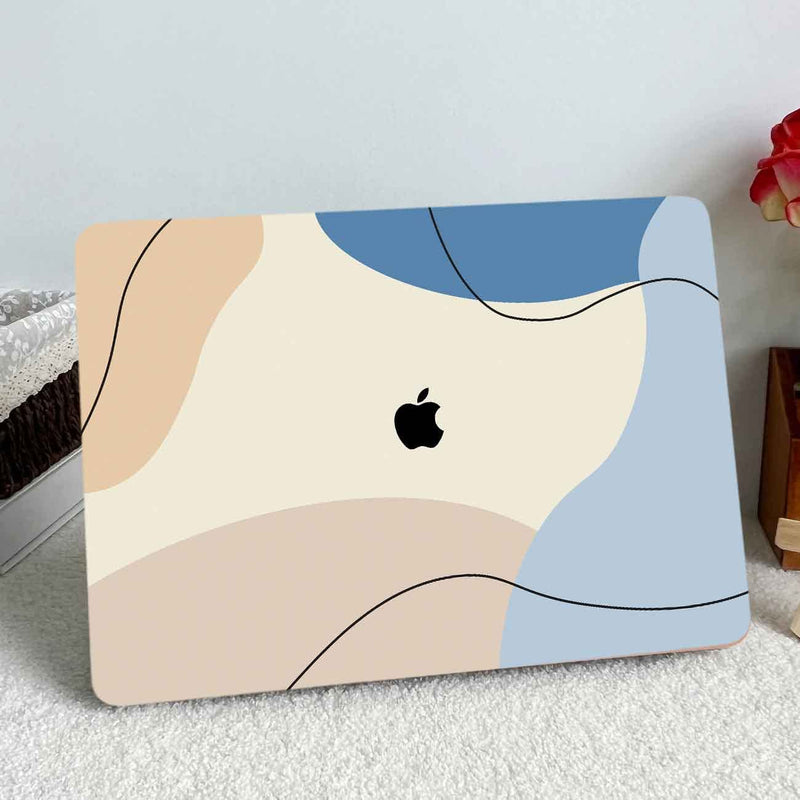 Kotart Vinyl Printed Laptop Skin for Apple Laptop Upto 15.6 Inch - HD Classic Design Printed Laptop Skin ( Blue , 11 x 16 inch )-Kotart
