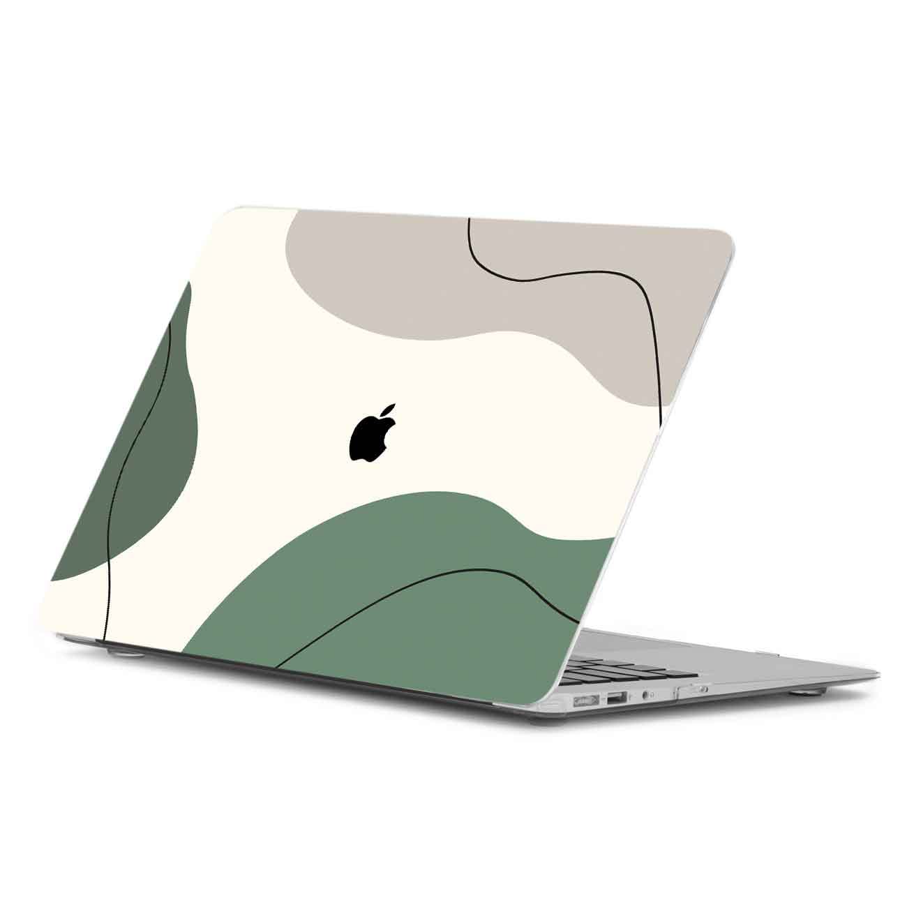Kotart Vinyl Printed Laptop Skin for Apple Laptop Upto 15.6 Inch - HD Classic Design Printed Laptop Skin ( Green , 11 x 16 inch )-Kotart