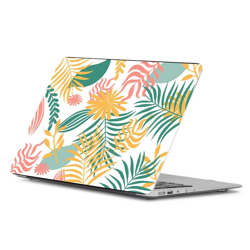 Kotarts Laptop Skins Covers Upto 15.6 inch - No Residue Bubble Free Printed Laptop Vinyl Stickers - Removable HD Quality Tropical Leaf Nature Printed Sticker / Cover Stickers by Kotart store