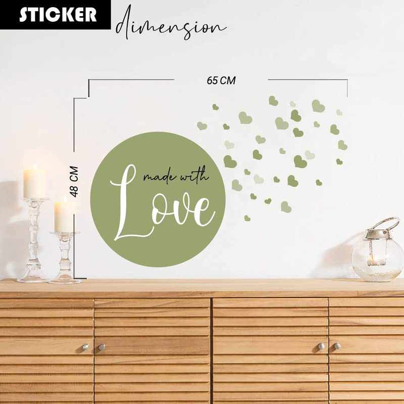 Leaf and Nature Quotes Printed Wall Stickers-Kotart