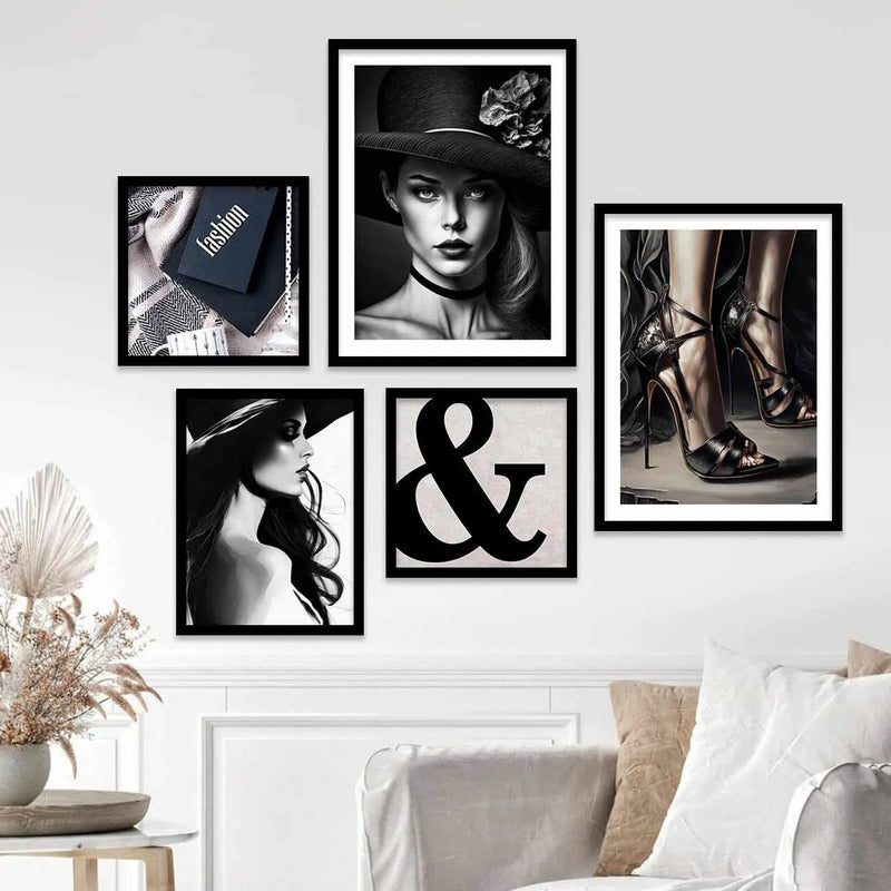 Living Room Wall Decor: Modern Art Prints with Frames-Kotart