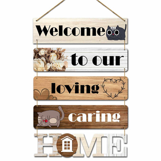 MDF Wood Wall Hangings for Home Living Room Bedroom Wall Decor-Kotart