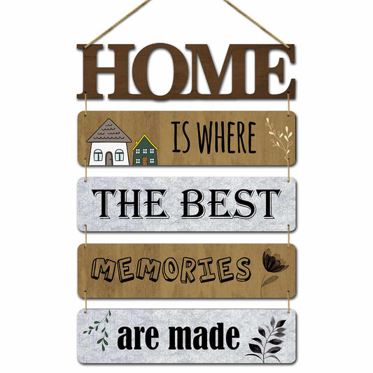 MDF Wood Wall Hangings for Home Living Room Bedroom Wall Decor-Kotart