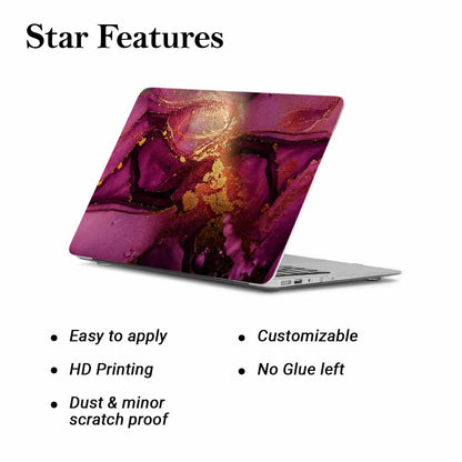 Marble Print Laptop Decal Upto 15.6 inch-Kotart