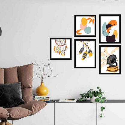 Minimalist Art Posters with Frame : Modern Art-Kotart