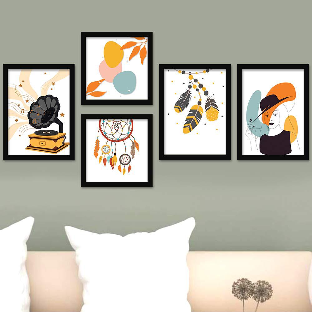 Minimalist Art Posters with Frame : Modern Art-Kotart