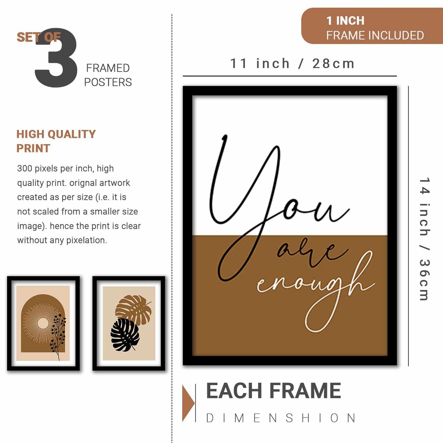 Minimalist Framed Wall Paintings for Living Room Home Decor-Kotart