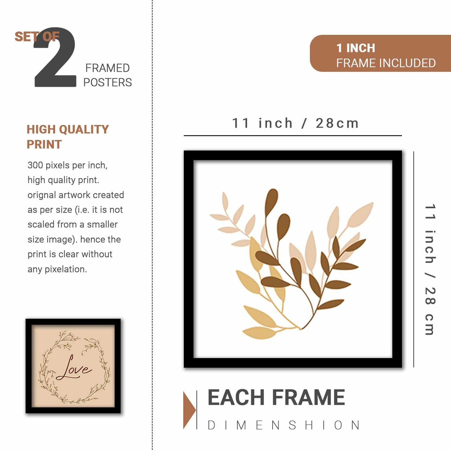 Minimalist Framed Wall Paintings for Living Room Home Decor-Kotart