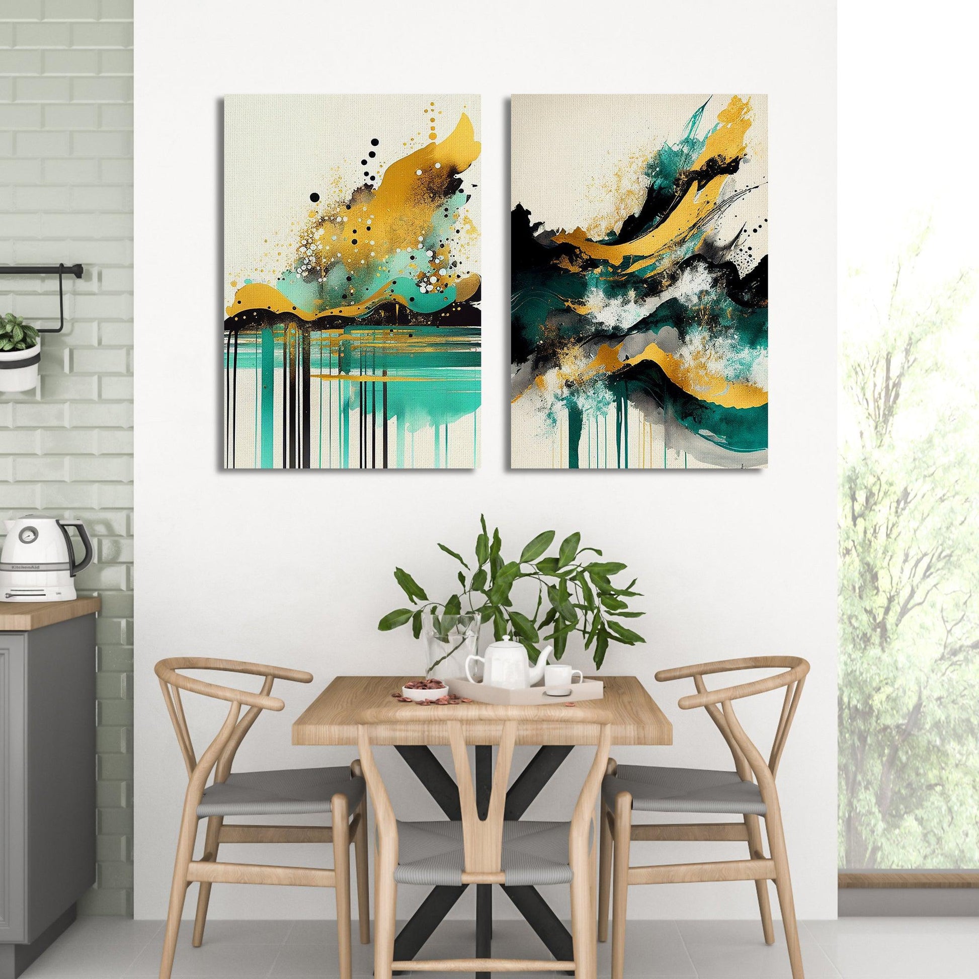 Modern Abstract Art Canvas Art Paintings for Wall Decor-Kotart