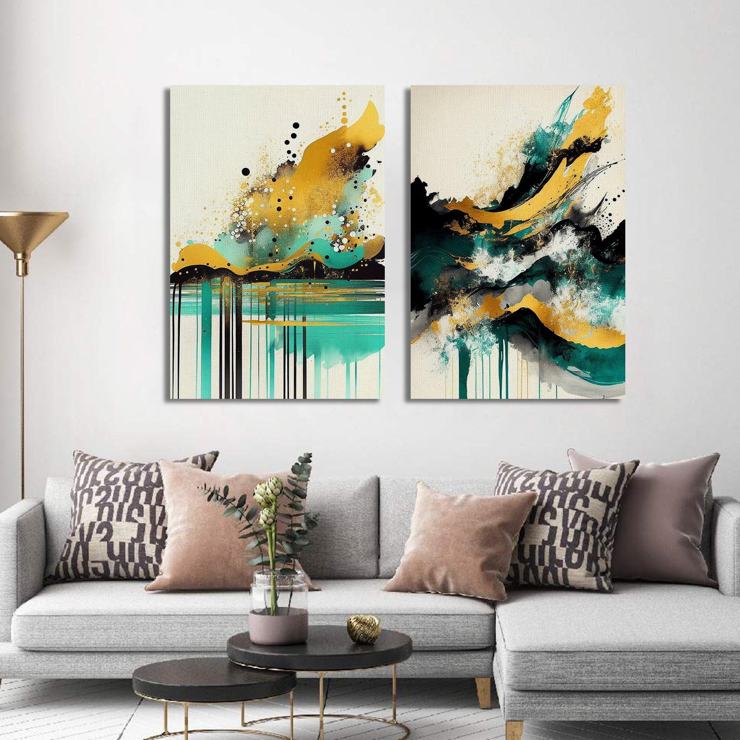 Modern Abstract Art Canvas Art Paintings for Wall Decor-Kotart