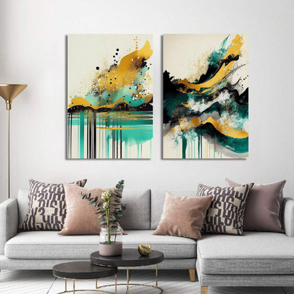 Modern Abstract Art Canvas Art Paintings for Wall Decor-Kotart