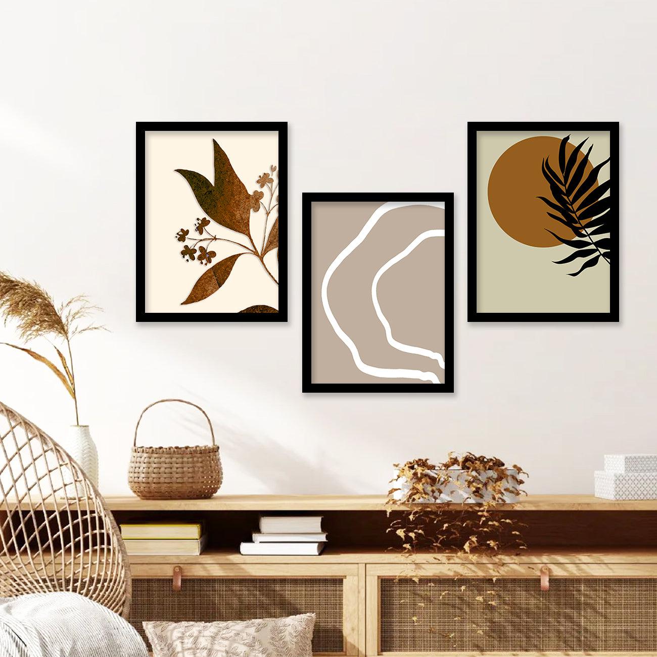 Modern Abstract Wall Decor - Framed Paintings and Posters with Aesthetic Appeal-Kotart