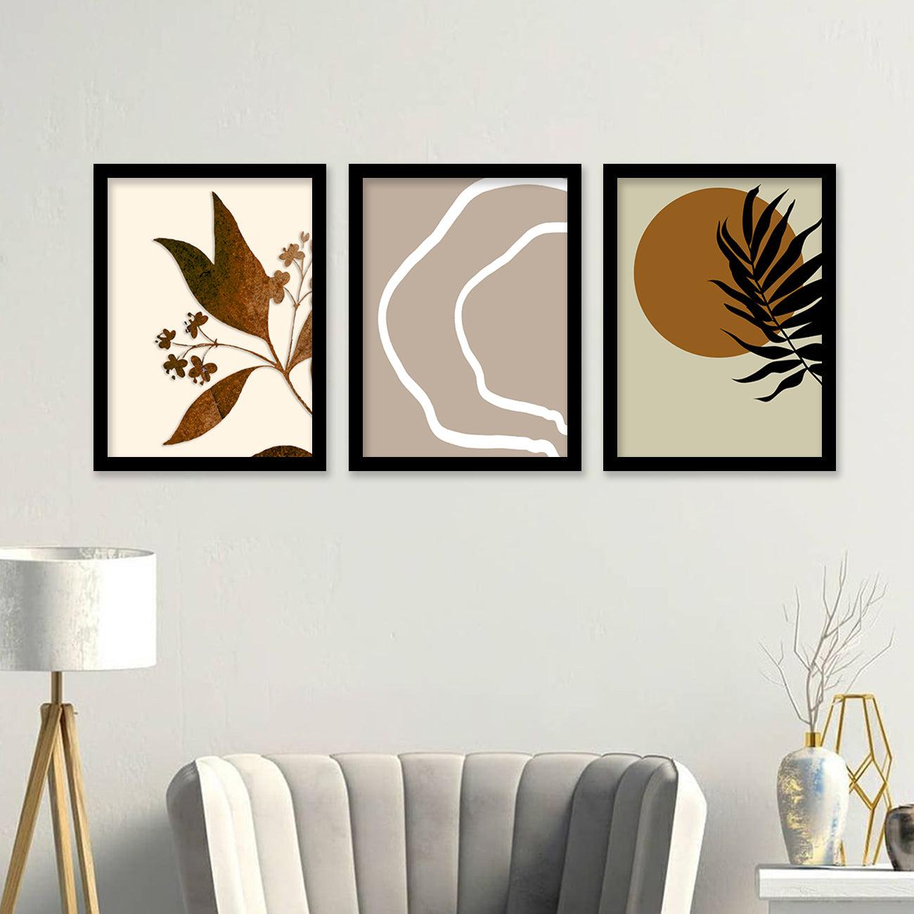 Modern Abstract Wall Decor - Framed Paintings and Posters with Aesthetic Appeal-Kotart