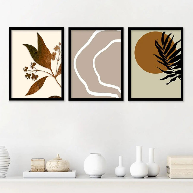 Modern Abstract Wall Decor - Framed Paintings and Posters with Aesthetic Appeal-Kotart
