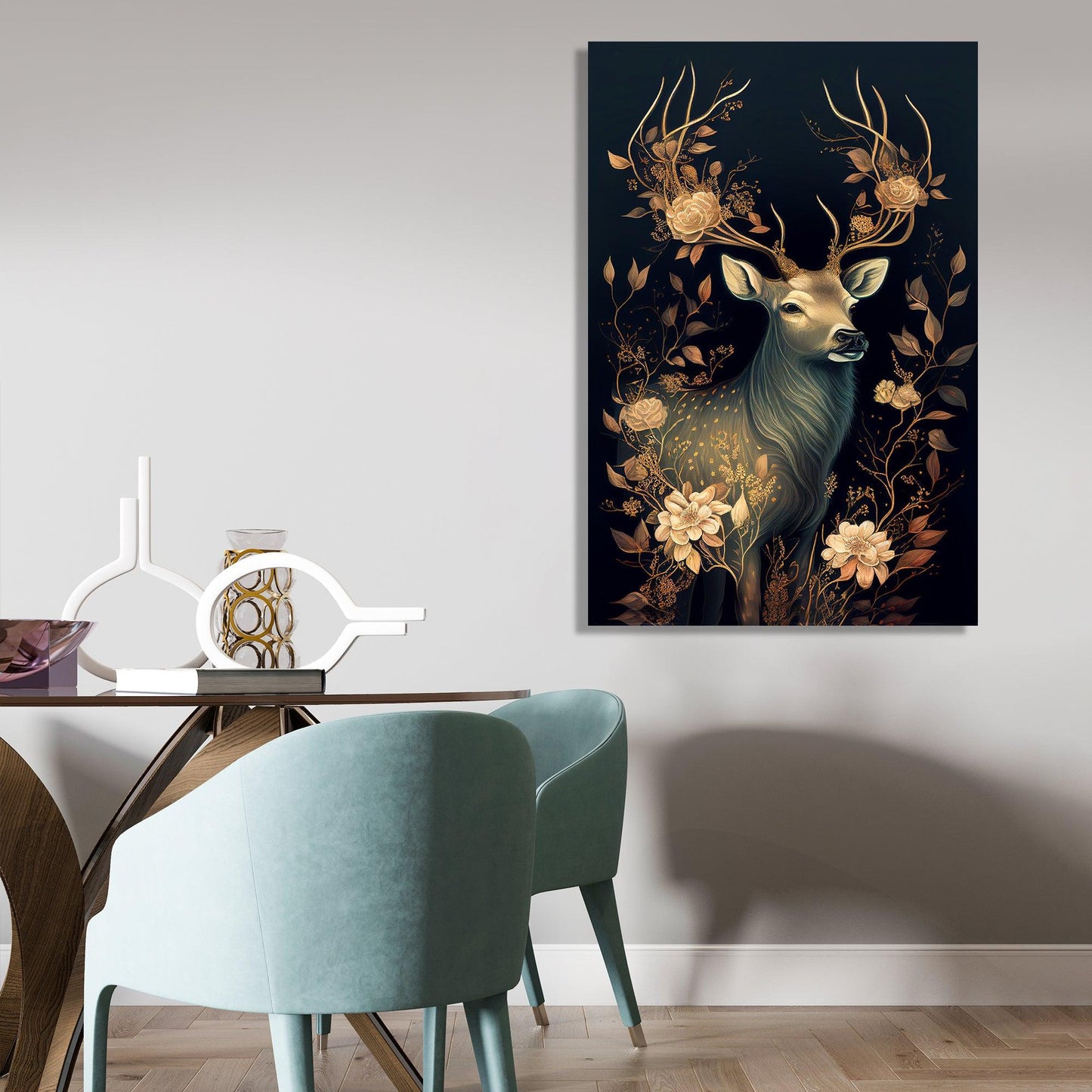 Modern Art Canvas Paintings for Living Room Bedroom Home and Office Wall Decor - Nature Inspired Canvas Painting for Home Decoration-Kotart