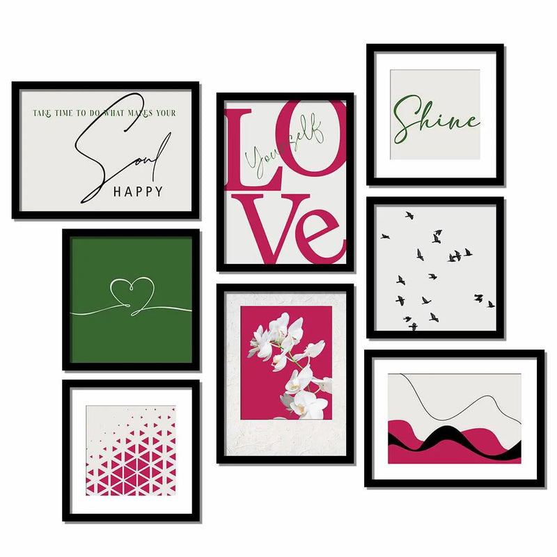 Modern Art Combo For Living Room Bedroom Wall Decor by Kotart