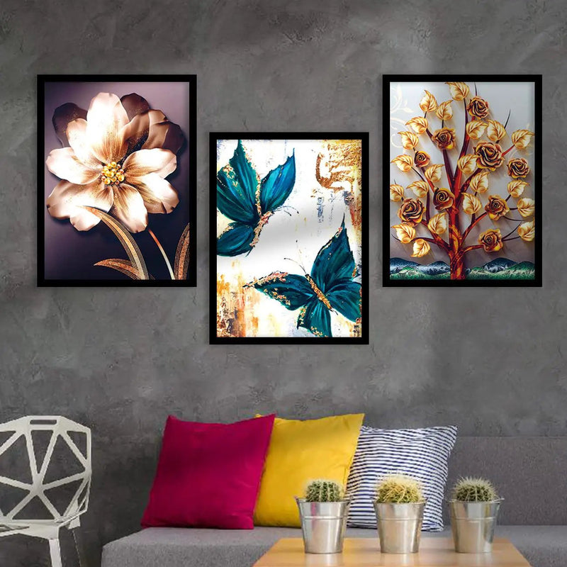 Modern Art Wall Decor Framed Paintings for Bedroom Room Living Room-Kotart