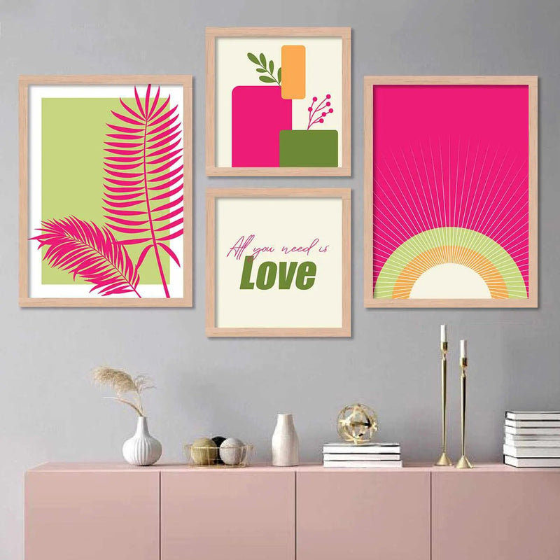 Modern Art Wall Decor Framed Wall Painting: Upgrade Your Space Interior-Kotart