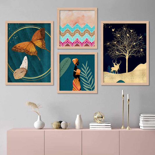 Modern Art Wall Decor Framed Wall Painting-Kotart