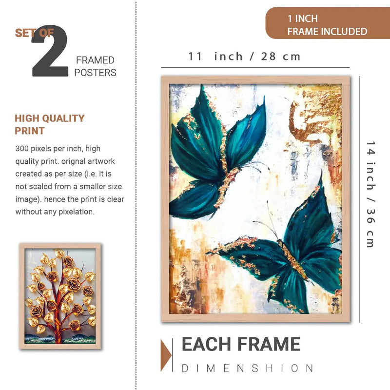 Modern Floral Love - Modern Abstract Framed Prints-Kotart