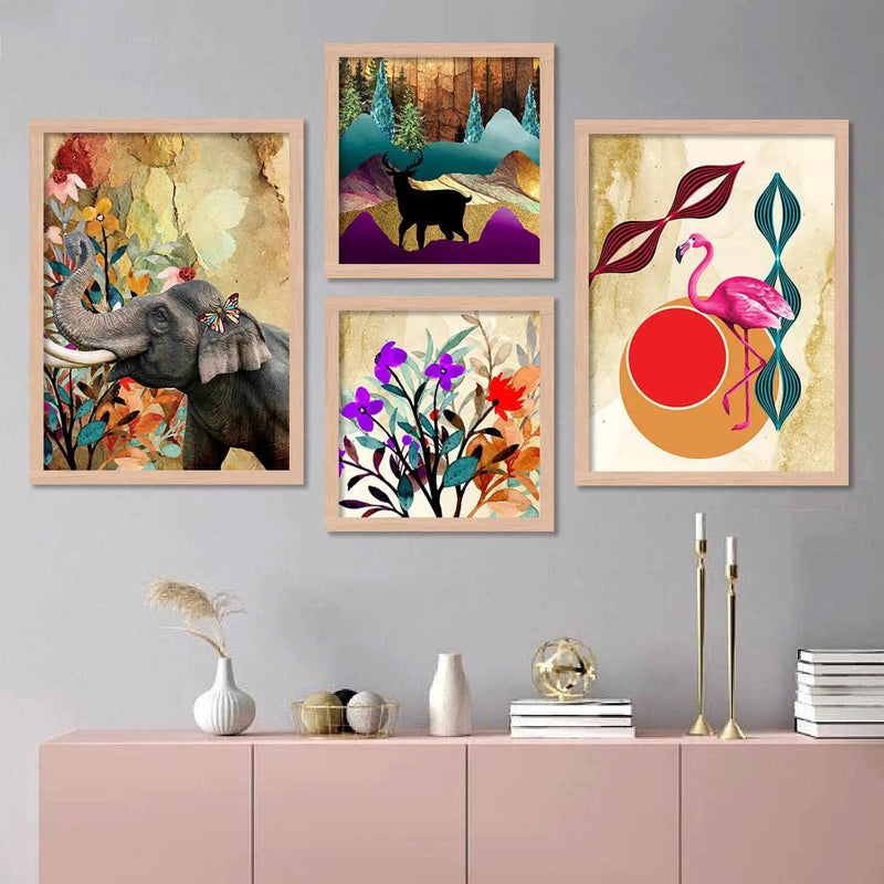 Modern Wall Art Framed Painting-Kotart