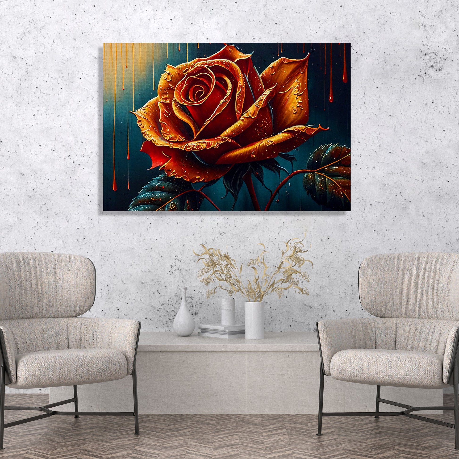 Modernize Your Home Decor with Bold and Beautiful Floral Canvas Painti –  Kotart