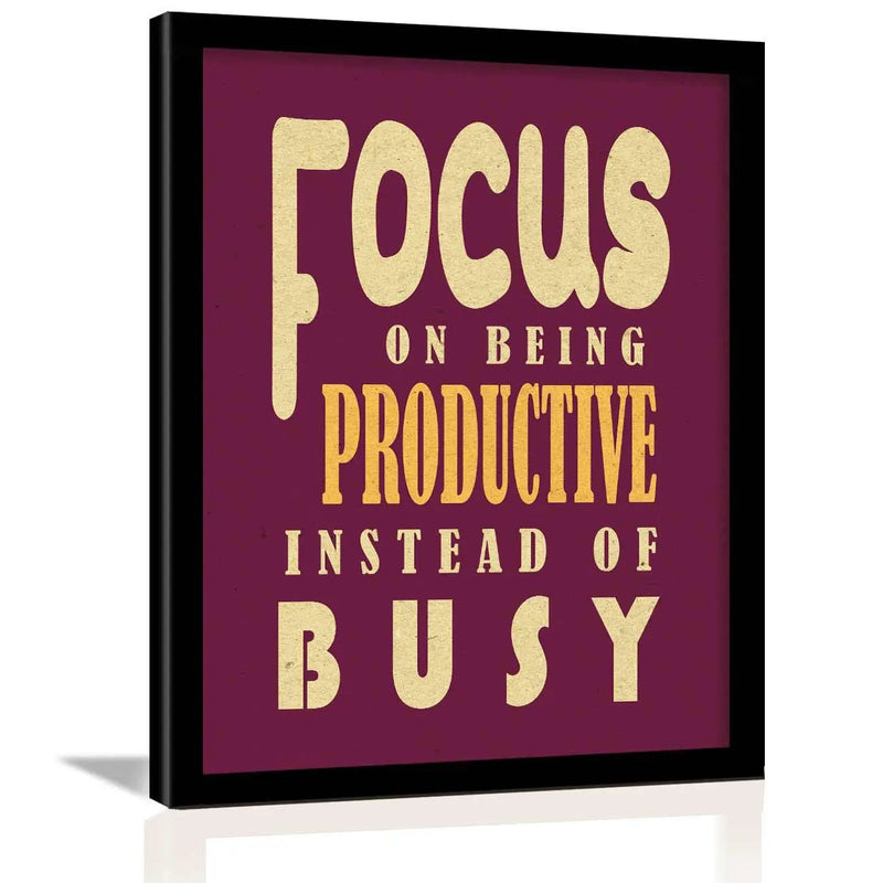 Motivational Framed Posters for Decor by Kotart store